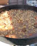 Guiso de fideos moñitos al disco