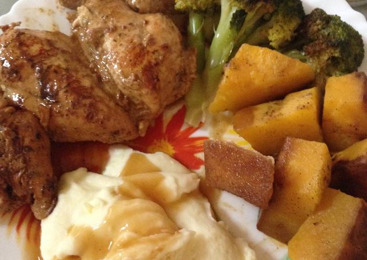 Step-by-Step Guide to Make Homemade Chicken breast with pumpkin