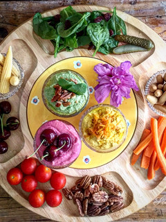 Una foto de Hummus Variados