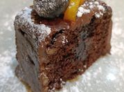 Una foto de ganache sin nata