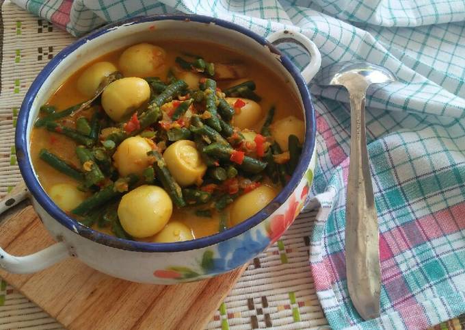 Resep Gulai Kacang Panjang Telur Puyuh Oleh Resika Djo Cookpad