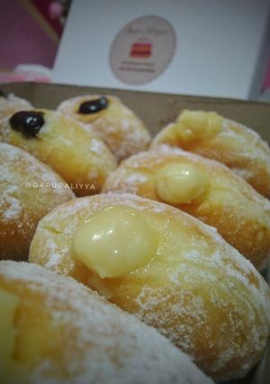 Foto resep Selai Coklat dan Vanila (isian bomboloni)