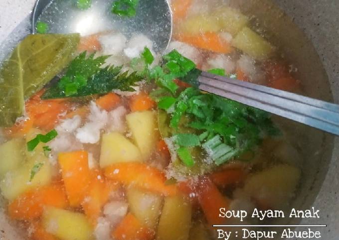 Soup Ayam Anak