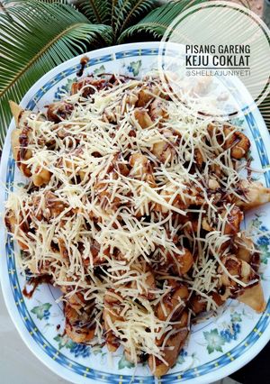 Foto resep Pisang gareng keju coklat