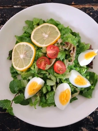 Cara Gampang Membuat Resep  Simple Salad dressing madu yang Lezat Sekali, Enak Banget