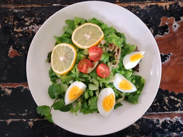 Cara Gampang Membuat Resep  Simple Salad dressing madu yang Lezat Sekali, Enak Banget