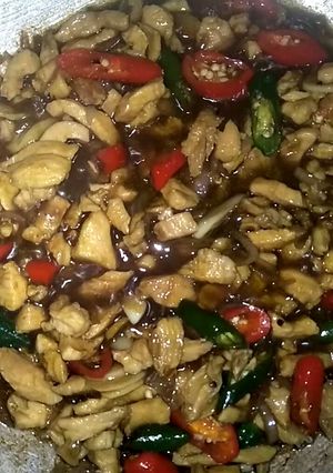 Foto resep Ayam saos lada hitam