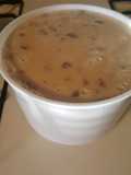 Atole de cajeta y nuez