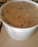 Atole de cajeta y nuez
