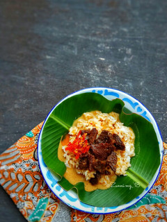 Foto resep Sego Gandul/Nasi Gandul (Sayur Gandul)