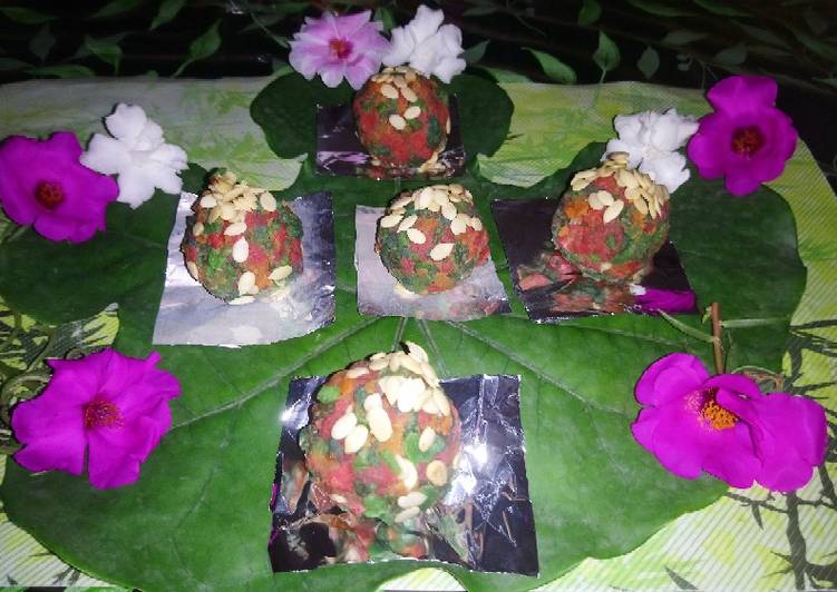 Step-by-Step Guide to Make Homemade Colorful bundi ke Laddu