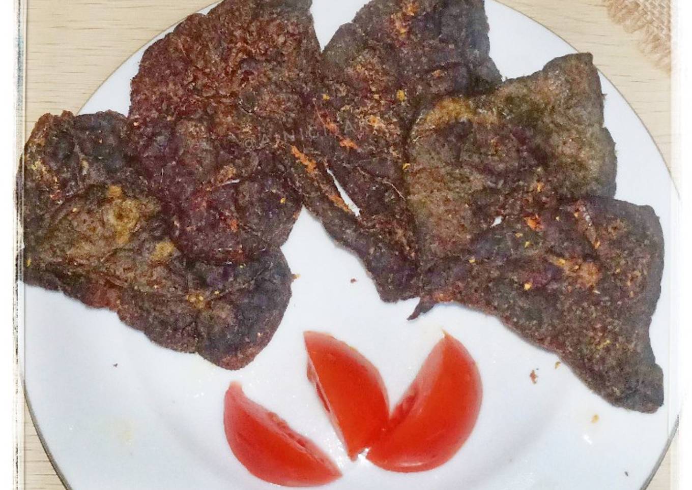 Paru Goreng Bumbu Ungkep
