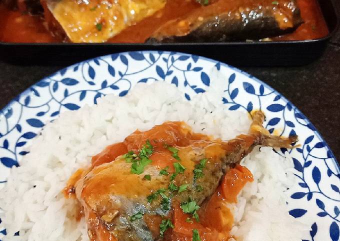 Ini dia! Resep  memasak Sarden ikan makarel (homemade)  nikmat