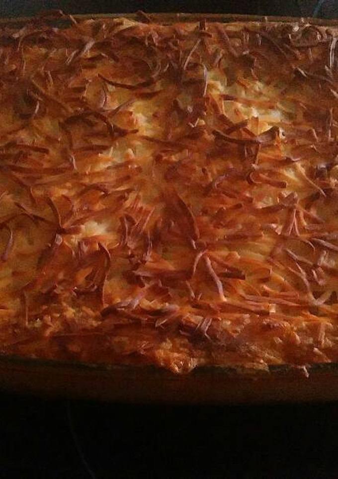 Una foto de Lasaña de carne rápida sin besamel