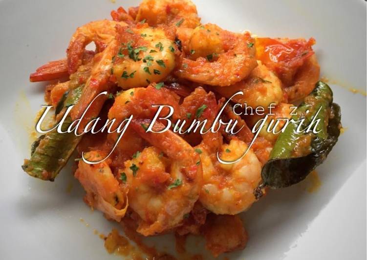 Cara Gampang Menyiapkan Udang Bumbu Gurih Anti Gagal
