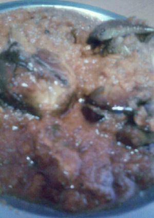 A picture of Masala baingan.