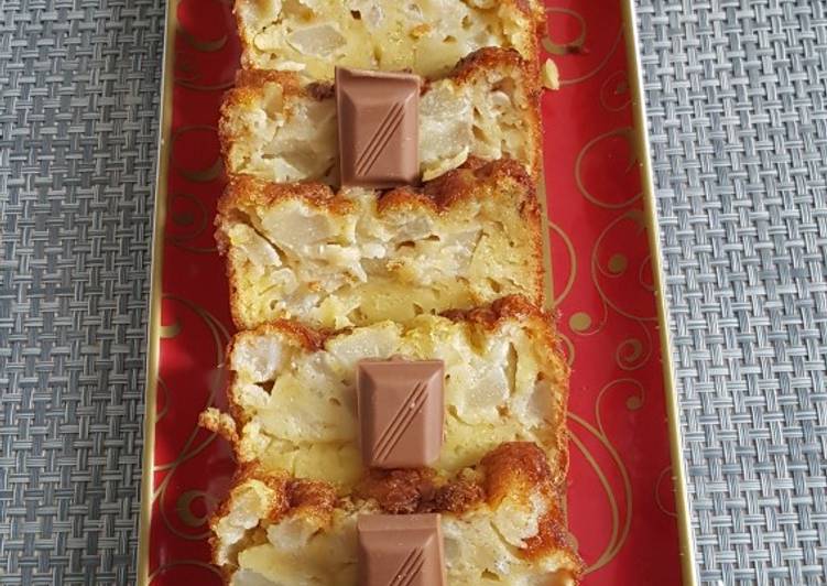 Cake aux poire