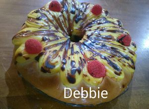 Una foto de Roscón de Reyes o pascual cremoso y súper económico