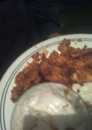 Una foto de Pollo crujiente fácil
