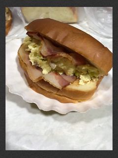 簡易早餐❤️新英格蘭堡 的食譜成品照片