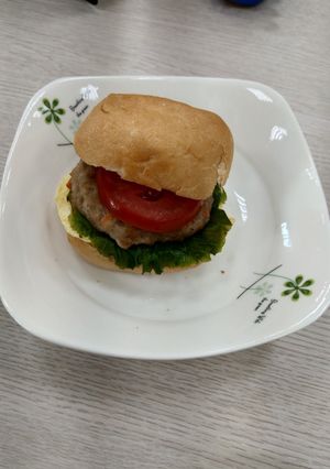 幼兒餐點-自製漢堡飽 的食譜成品照片