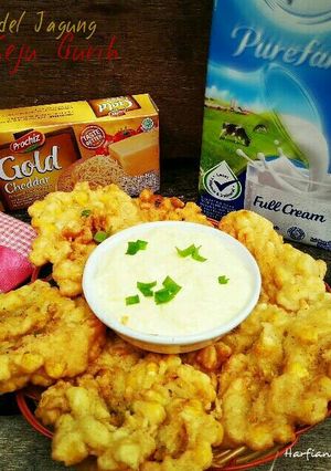Foto resep Bakwan Jagung Keju Gurih