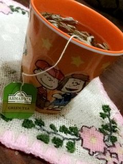 صورة لوصفة شاي اخضر للماما