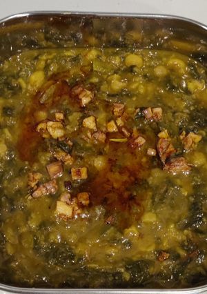 चना दाल पालक (साई भाजी) (Chana Dal palak recipe in Hindi) रेसिपी मुख्य फोटो