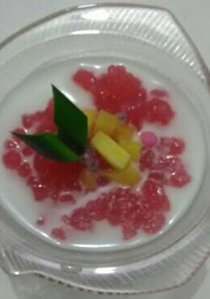 Foto resep 53. Bubur Mutiara #BuLanPeduLiKankerPayudara