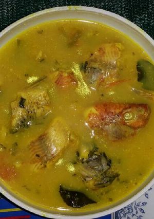 Foto resep Sup ikan bumbu kuning