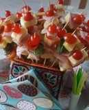Pinchos navideños