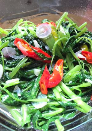 Foto resep Cah Kangkung Tanpa Terasi