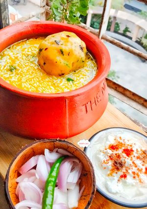 चावल से बनी पारंपरिक पंता भात रेसिपी मुख्य फोटो
