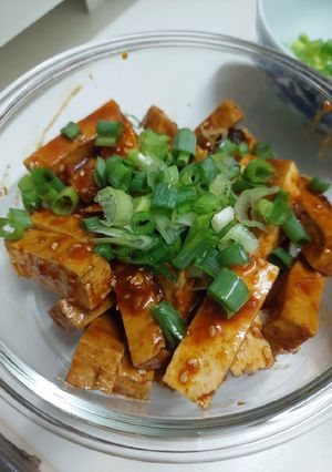 韓式涼拌豆干 的食譜成品照片
