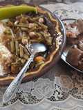 Couscous aux cardons sauvages kabyle à la viande