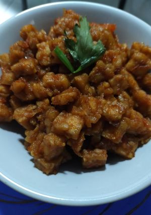 Foto resep Tempe balado simple