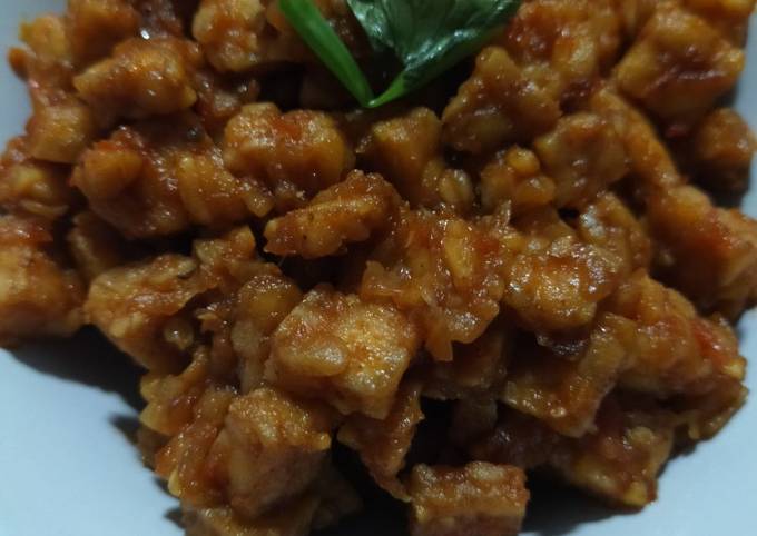 Resep Tempe Balado Simple Oleh Yayu Yuliani Cookpad