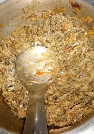 A picture of Omena in coconut cream.