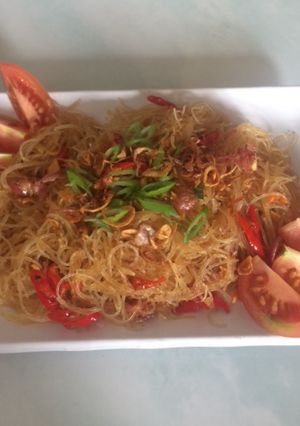 Foto resep Bihun goreng pedas