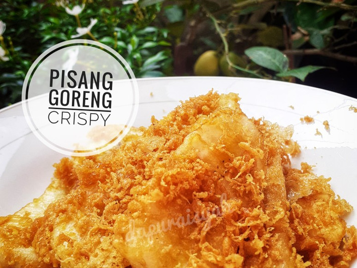 Cara Buat Pisang goreng krispi Praktis