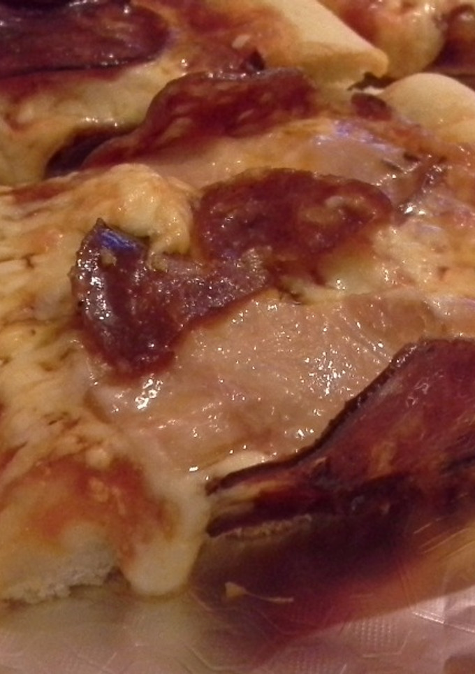 Una foto de Pizza de ibéricos