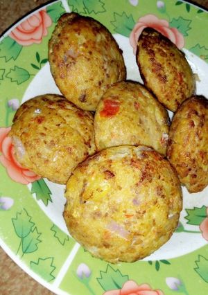 A picture of Potato cake.