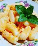 Bánh gạo chiên lắc phô mai