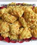 Sajtos-vajas pogácsa (hajtogatott) (Gluténmentes)