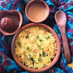 A picture of Vegitables Rice-samiya.