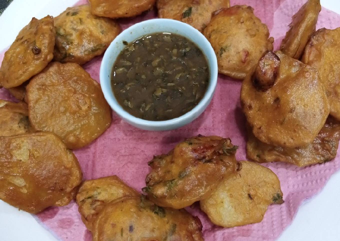 Asian Potato Fritters