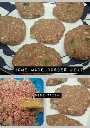 Foto resep Home Made Burger Meat / Daging Burger Rumahan