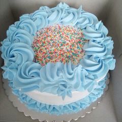A picture of Basic Vanilla cake.