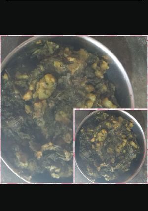 पालक आलू की सब्जी (Palak aloo ki sabzi recipe in Hindi) रेसिपी मुख्य फोटो