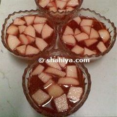 A picture of Quick Fruity Jello.